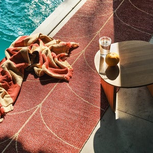 Vevd Teppe Leif Berry 70x90 cm