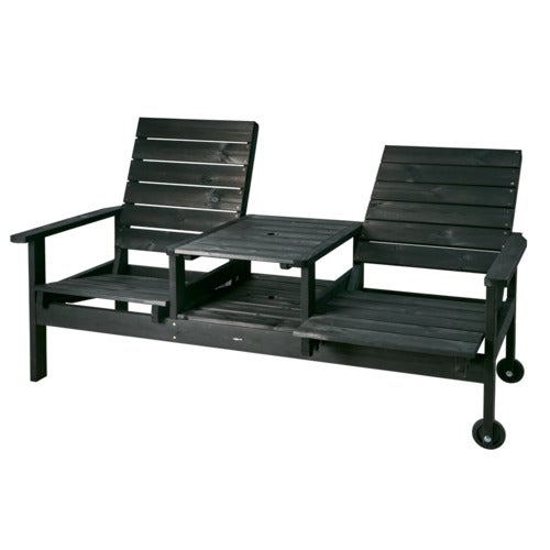 DU o JA 2-seters sofa Sort