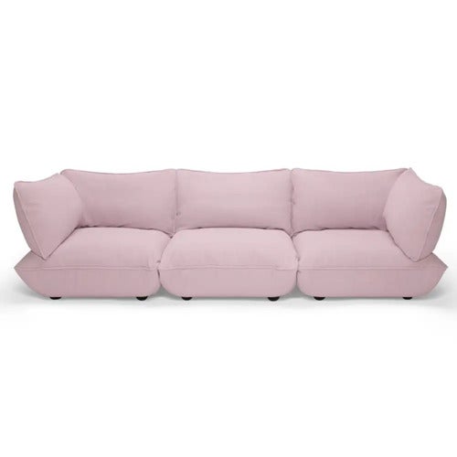 Sumo 3-seters sofa Bubble Pink