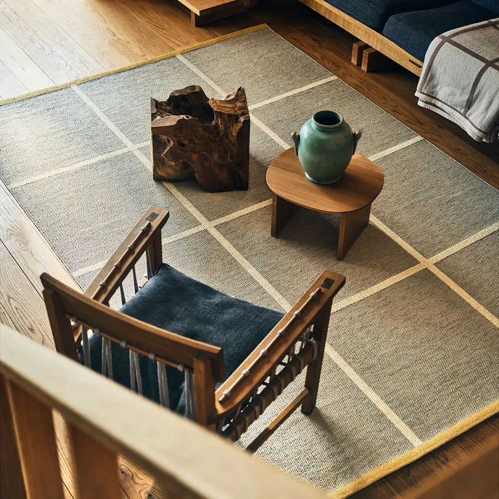 Vevd Teppe Criss Linen 70x150 cm