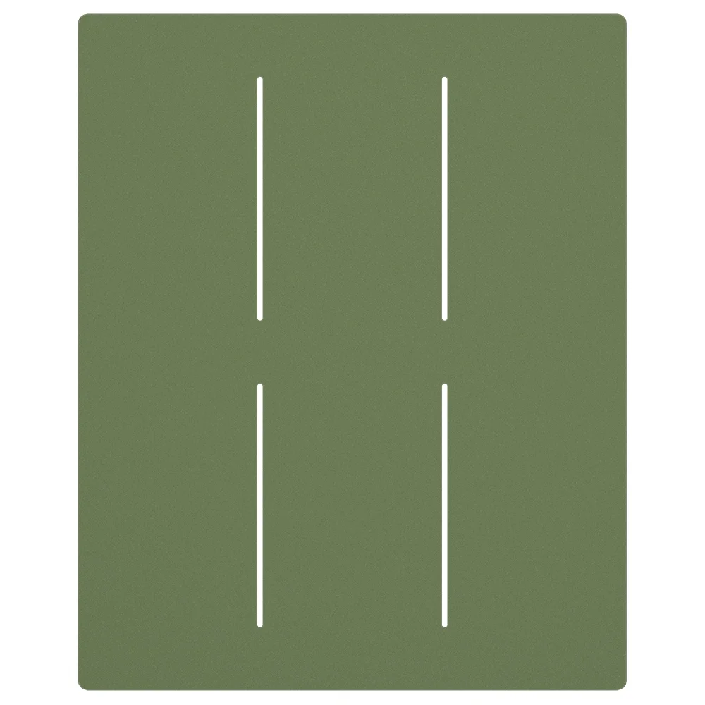 AVANTI bordplate aluminium olivengrønn