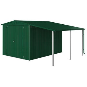 Europa sidetak Hageskur størrelse 67 mørkegrønn Biohort