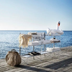 Frittstående stolpe Galvanisert