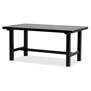 80x142cm bord aluminium sort 