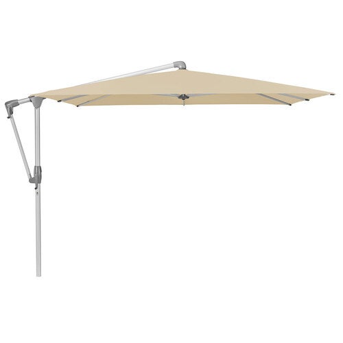Sunwing Casa fritthengende parasoll 270 X 270 cm kat.4 anodisert alu / 422 Cream Glatz