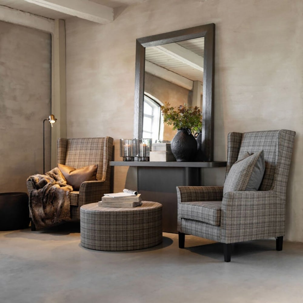  Fiora sidebord Ø60 cm svart