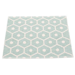 Honey matte 70x60 cm pale turquoise / vanilla 