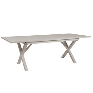 Hillmond spisebord 100 x 160–220 kaki Brafab