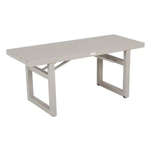 Vevi benk 41 x 105 cm kaki Brafab