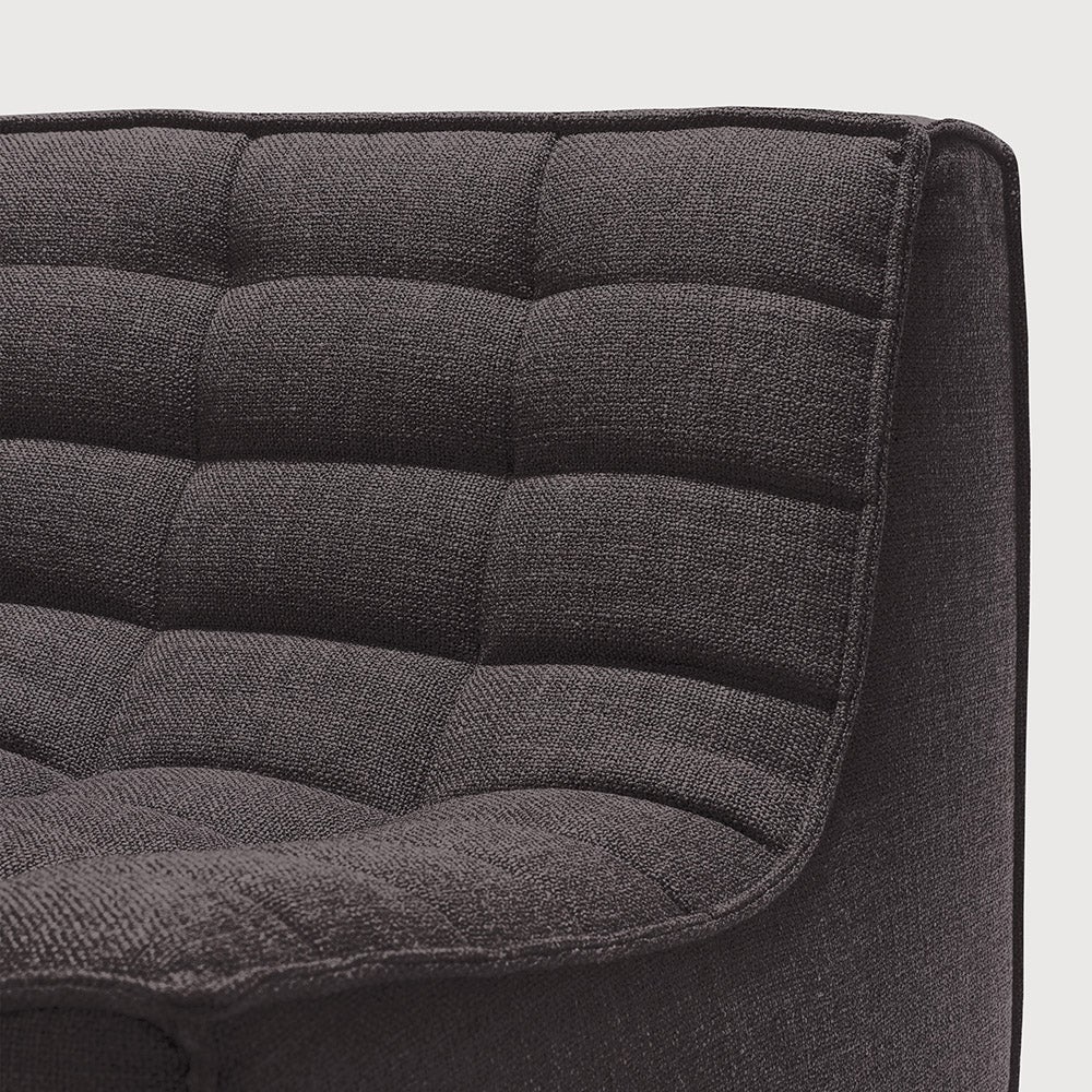 N701 3-seters sofa Dark Grey