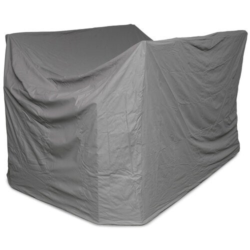 Møbelovertrekk 105x190 cm grå polyester