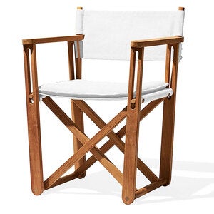 Kryss loungestol teak Skargaarden