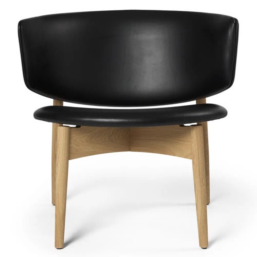 Herman Loungestol Envy Leather - Oak/Black