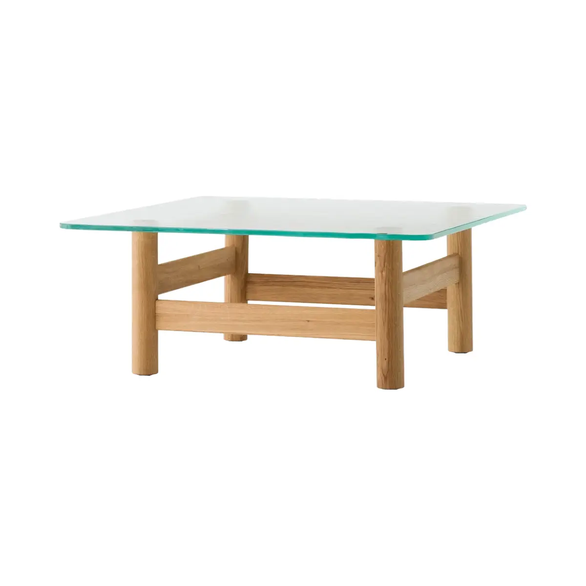 Brasilia salongbord eik/glass