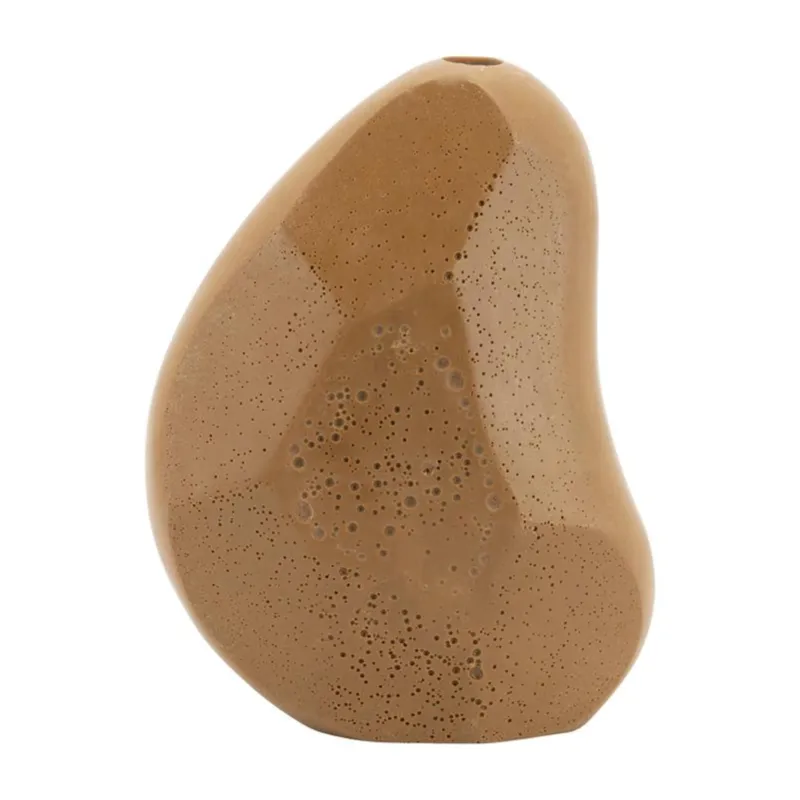 Kori 1 Vase 20x11x28 cm Harpiks Brun