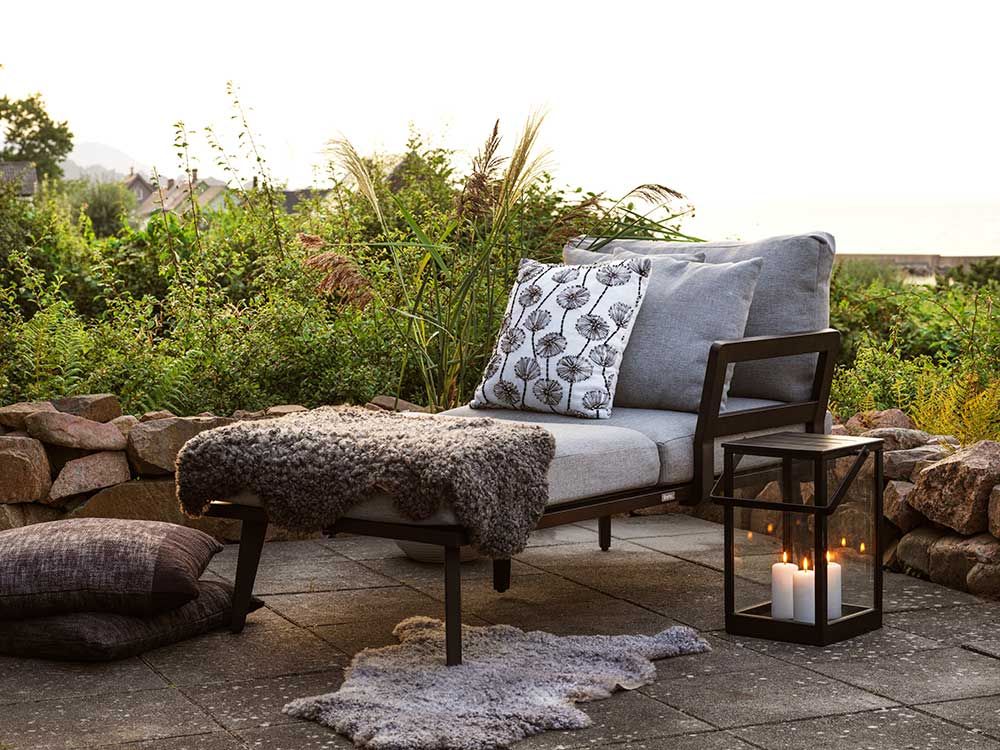 Villac ryggpute Pearl Grey Brafab