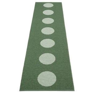 Vera Pop teppe Leaf/Misty Mint 70 x 280cm