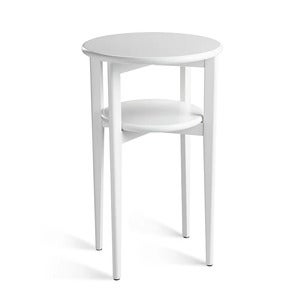 Mira Nattbord Hvitlakkert bjørk