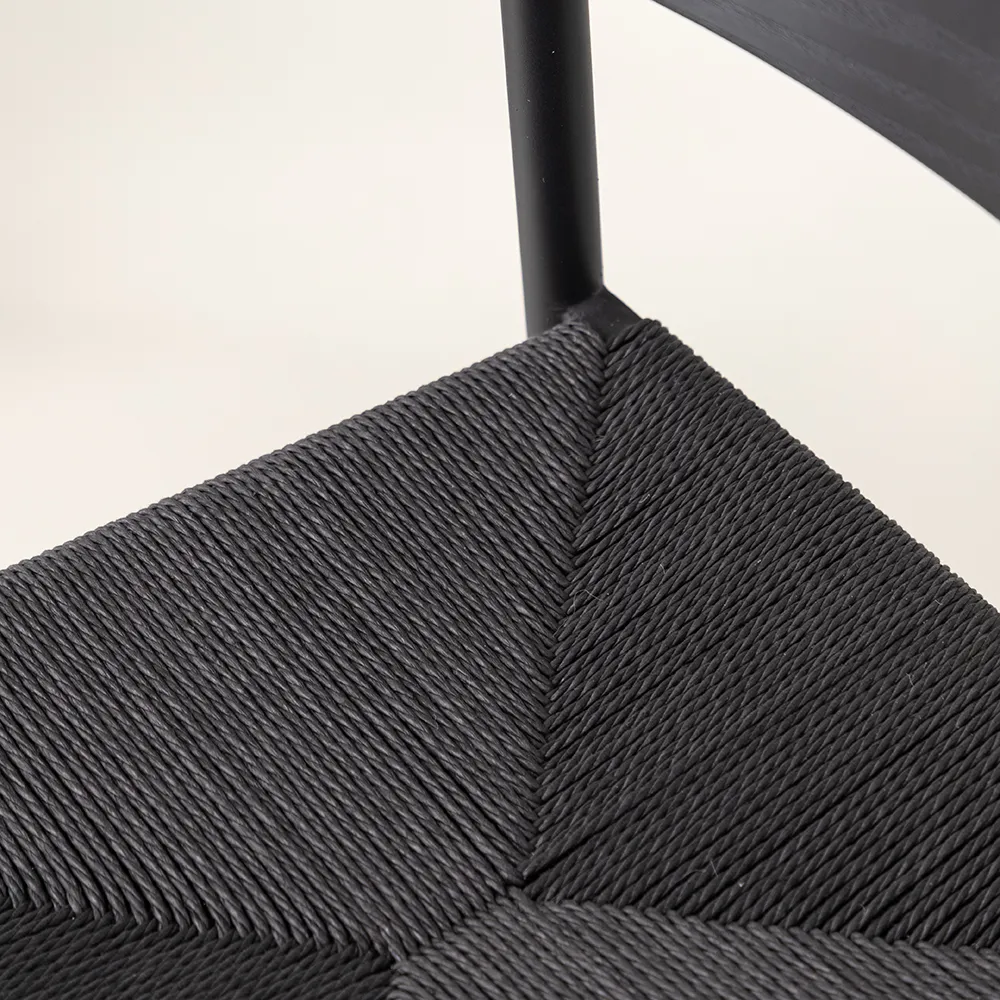 Malmön spisestol svart 