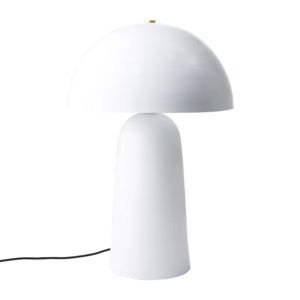 FUNGI Bordlampe L White