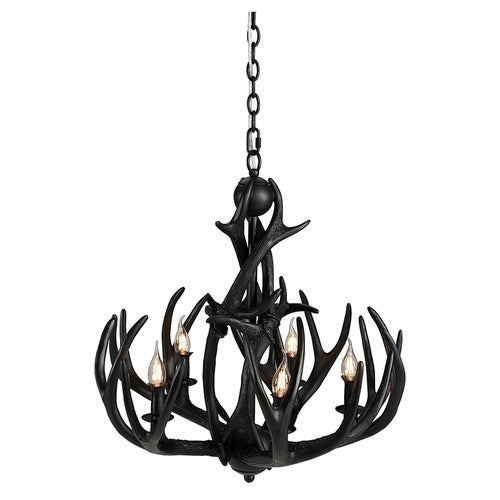 Taklampe Antler Small svart