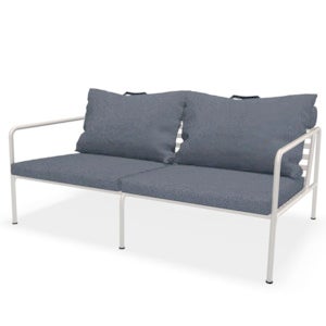 Avon 2-seters sofa Sky/White 