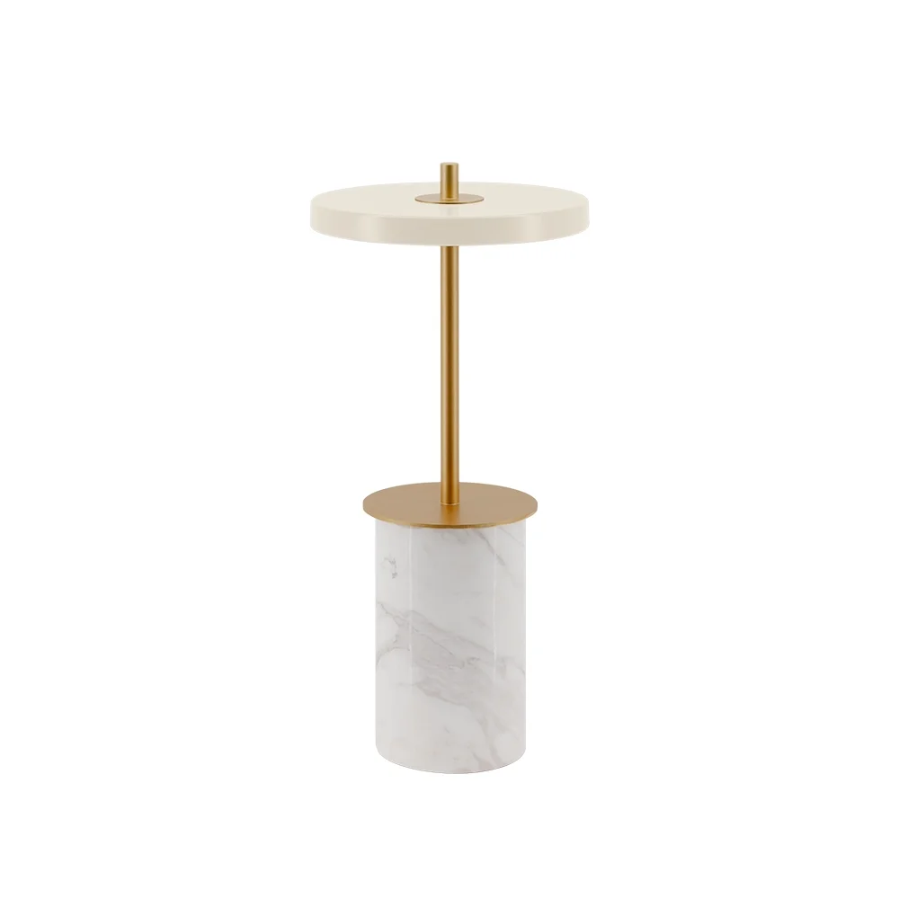 Asteria Move Mini Bærbar lampe White Marble