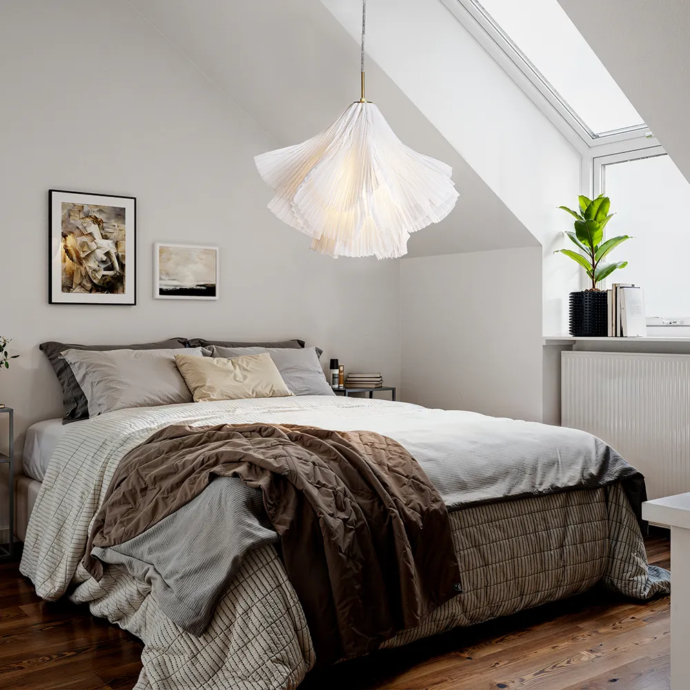 Juliette taklampe Ø75cm hvit