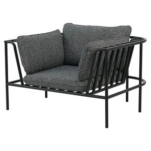 Collier lenestol Svart / Teddy black