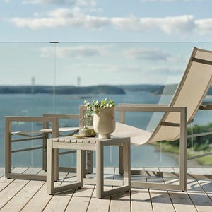 Vevi puff kaki/hvit Brafab