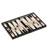 Backgammon Lakkert Black