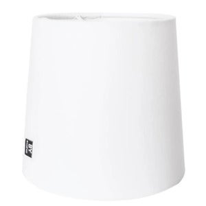 Solid lampeskjerm 15cm hvit