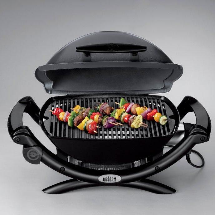Weber Q1400 elektrisk grill Mørkegrå