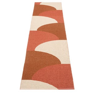 Hill teppe Brick/Rust/Cream 70 x 270cm