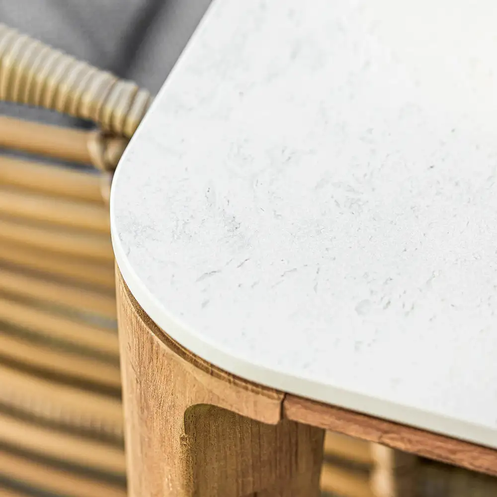 Aspect spisebord teak/keramik 