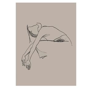 Anna Bülow poster Flow 8 50x70 cm 
