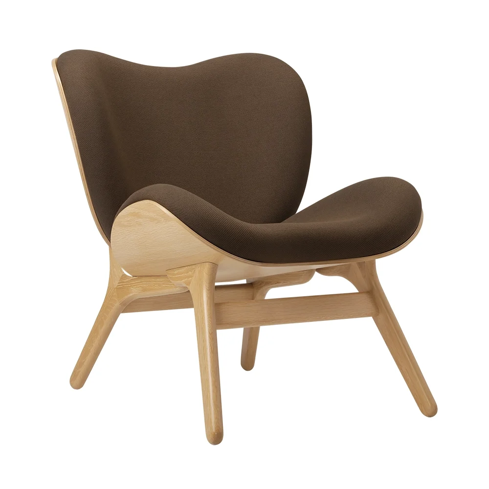 A Conversation Piece Lounge stol Oak/Mocca