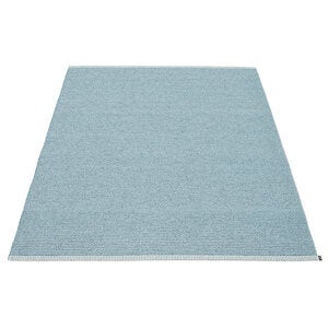 Mono matte 230x320 cm blue fog / dove blue 