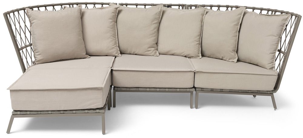 Jet Set Fotskammel Beige