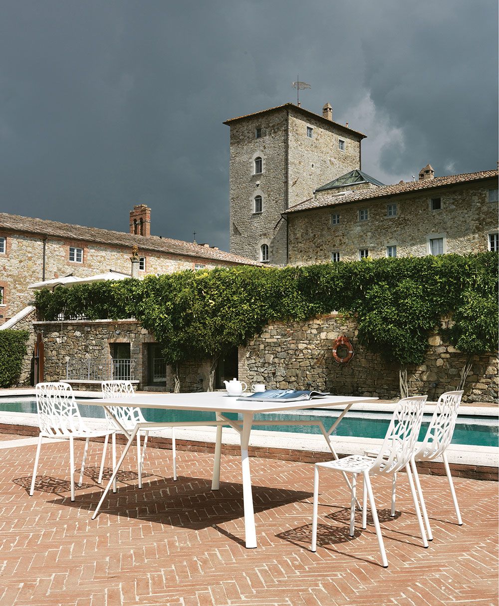 Forest Spisestol Metalic Grey 