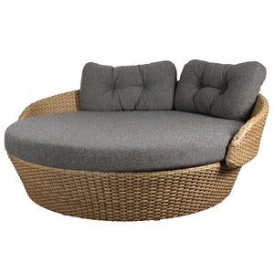 Ocean pude sæt, dark grey, til daybed
