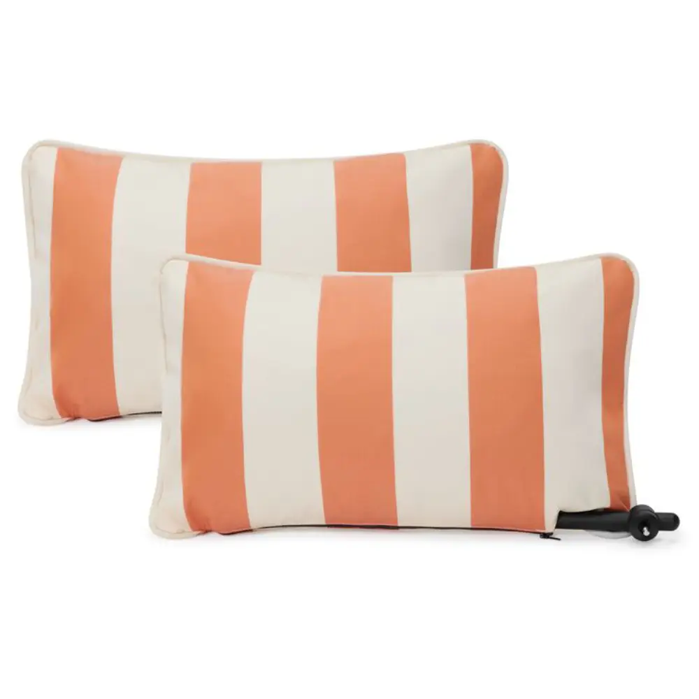 paletti armlenet set stripe orange creme