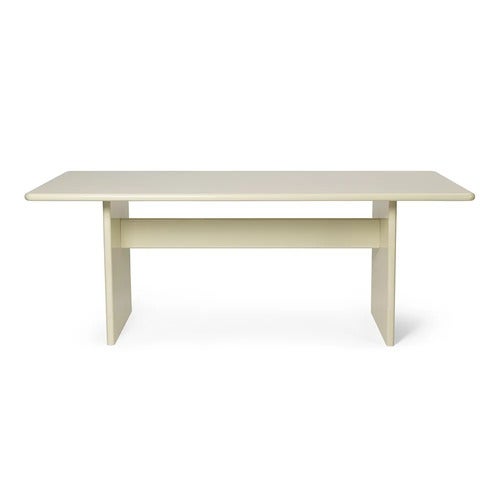 Rink Spisebord 200x90 cm - Eggshell