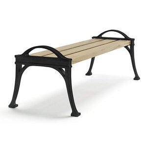 Lessebo benk svartoljet eik