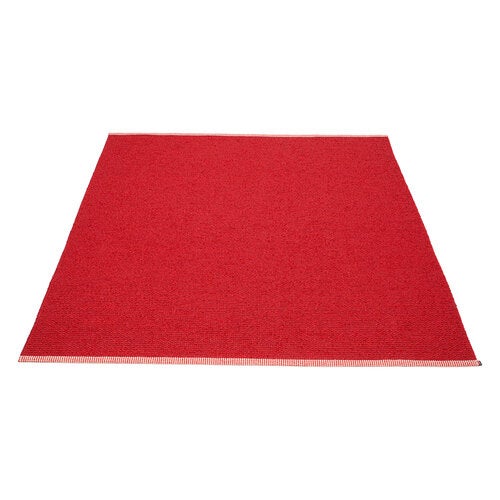 Mono matte 180x220 cm dark red / red 