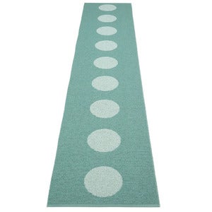 Vera Pop teppe Jade/Pale Turquoise 70 x 360cm