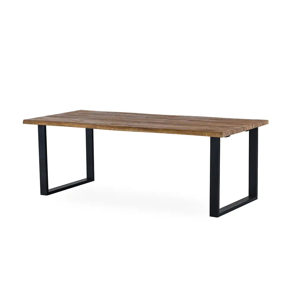 Exxet spisebord 210x95 med U-ben i oljet eik