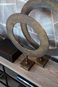 Anello dekorasjon L svart Artwood 