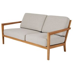 Populär 2,5-seter sofa natur/svart teak Brafab