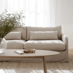 Peyton sofa 3-seter stoff Ursula beige